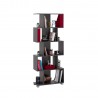 BOOKCASE EZIR HM2385.04 70x25x177 cm