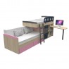"MAGIC" BUNK BED WITH DESK & SOFA BED WITH DRAWERS
