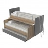"UNI" BUNK BED WITH SLIDING BED MECHANISM