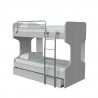 "TOP" BUNK BED WITH SLIDING BED MECHANISM