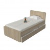 "UNI" BED WITH STORAGE DRAWERS