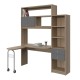 QUATRO COMPOSITION WITH DESK & BOOKCASE