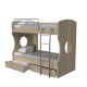 "ESTER" BUNK BED WITH STORAGE DRAWERS