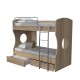 "ESTER" BUNK BED WITH STORAGE DRAWERS