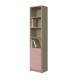 BOOKCASE WITH 4 SHELVES WITH 4 DRAWERS
