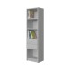 BOOKCASE WITH 4 SHELVES WITH TWO DRAWERS