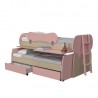 "WORK N' PLAY" BUNK BED WITH STORAGE DRAWERS