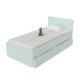 "UNI" BED WITH STORAGE DRAWERS