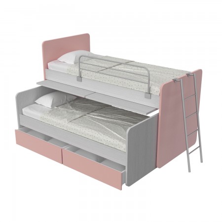 "UNI" BUNK BED WITH STORAGE DRAWERS
