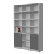 BOOKCASE WITH 14 SHELVES WITH 2 CUP BOARD