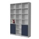 BOOKCASE WITH 14 SHELVES WITH 2 CUP BOARD