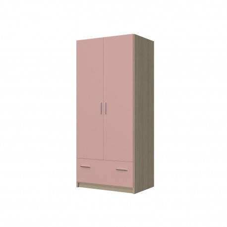 2-PLY WARDROBE WITH 2 DRAWERS