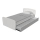 "REAL" BED WITH SLIDING BED MECHANISM