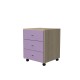 BEDSIDE TABLE WITH THREE DRAWERS