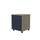 BEDSIDE TABLE WITH THREE DRAWERS