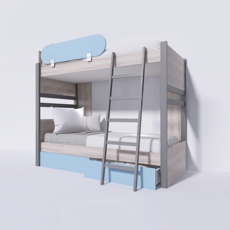 "CITY" BUNK BED WITH DRAWERS