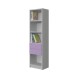BOOKCASE WITH 4 SHELVES WITH TWO DRAWERS