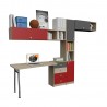 POP 1 SURFACE WITH BOOKCASE & Q FURNITURE