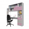BOOKCASE AND DESK POP 2 COMPOSITION
