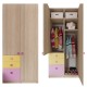 2-PLY WARDROBE WITH 3 DRAWERS