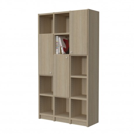 BOOKCASE WITH 9 SHELVES WITH 3 CUP BOARD