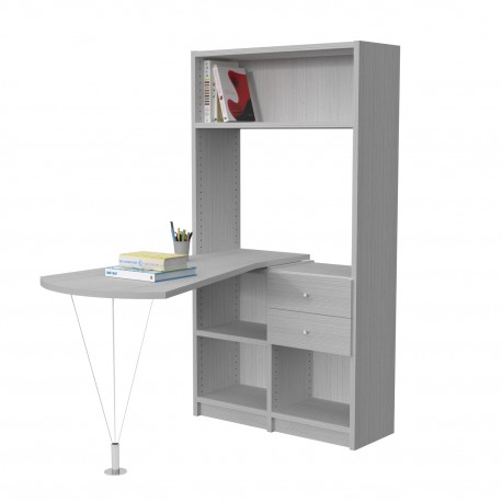 OFFICE COMPOSITION WITH METALLIC LEG