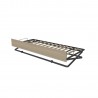 SLIDING BED MECHANISM WITH FRONT