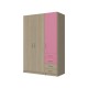 3-PLY WARDROBE WITH 4 DRAWERS