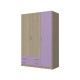3-PLY WARDROBE WITH 2 DRAWERS