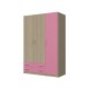 3-PLY WARDROBE WITH 2 DRAWERS