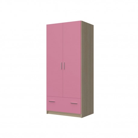 2-PLY WARDROBE WITH 2 DRAWERS