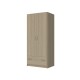 2-PLY WARDROBE WITH 2 DRAWERS