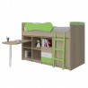 "MAGIC" BUNK BED WITH STORAGE SPACES AND DESKTOP