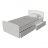"REAL" BED WITH STORAGE DRAWERS