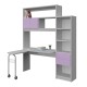 QUATRO COMPOSITION WITH DESK & BOOKCASE
