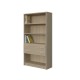 BOOKCASE OF 4 SHELVES AND DRAWERS