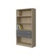 BOOKCASE OF 4 SHELVES AND DRAWERS