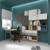 CORNER SURFACE WITH BOOKCASE & Q FURNITURE
