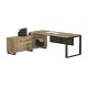 ICON CORNER DESKTOP WITH CABINET