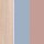ΠΕΥΚΟ/ΣΙΕΛ/DUSTY PINK